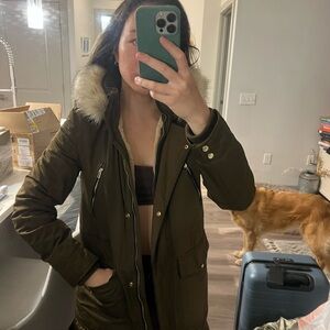 Zara Fur-Lined Parka